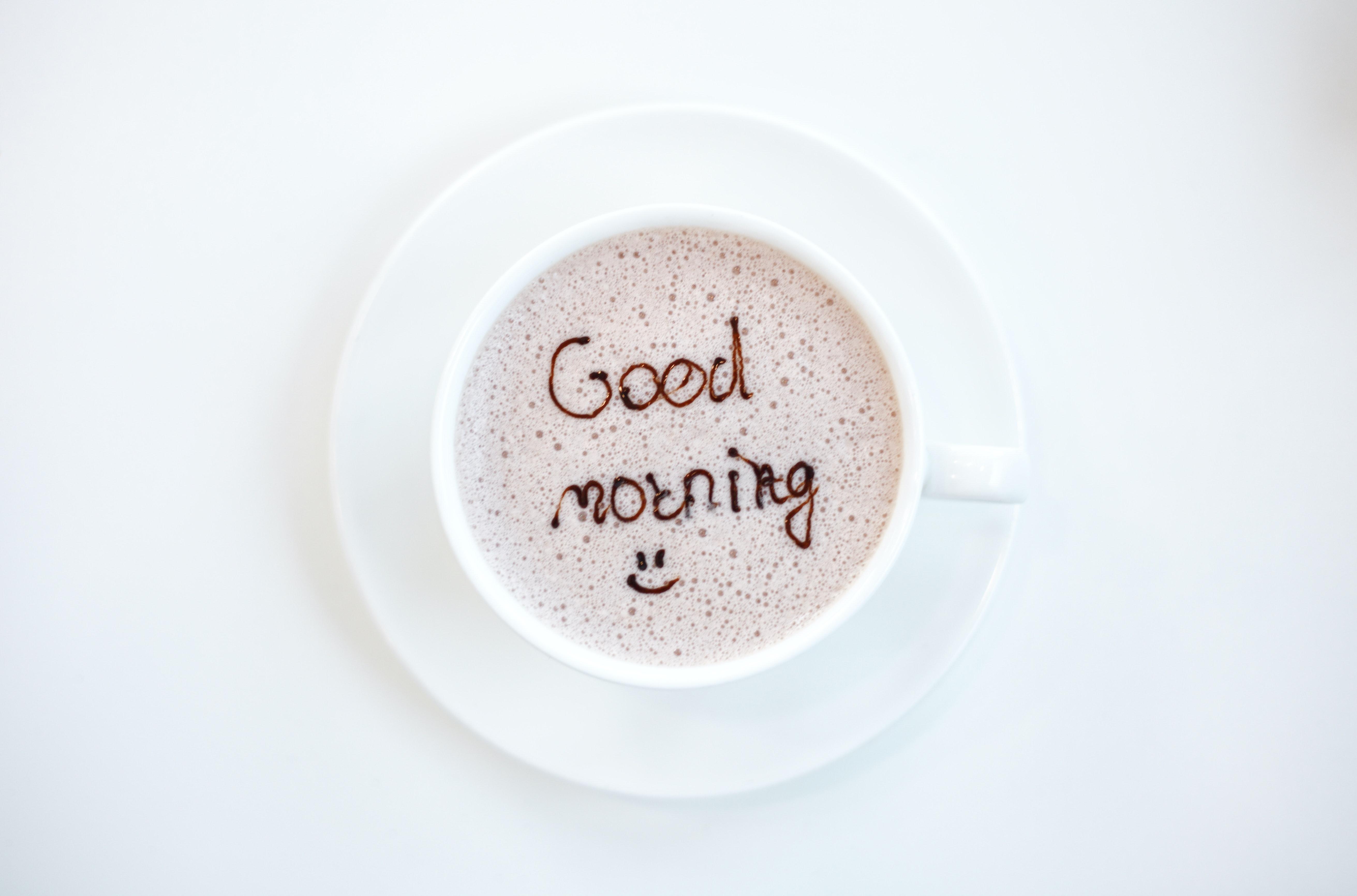 Good Morning Coffee Cup