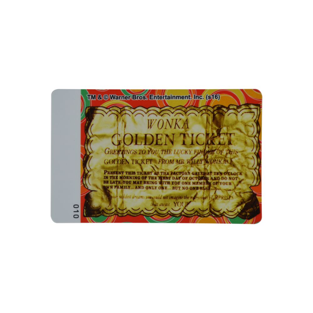 Willy Wonka Golden Ticket Cards - Box of 150