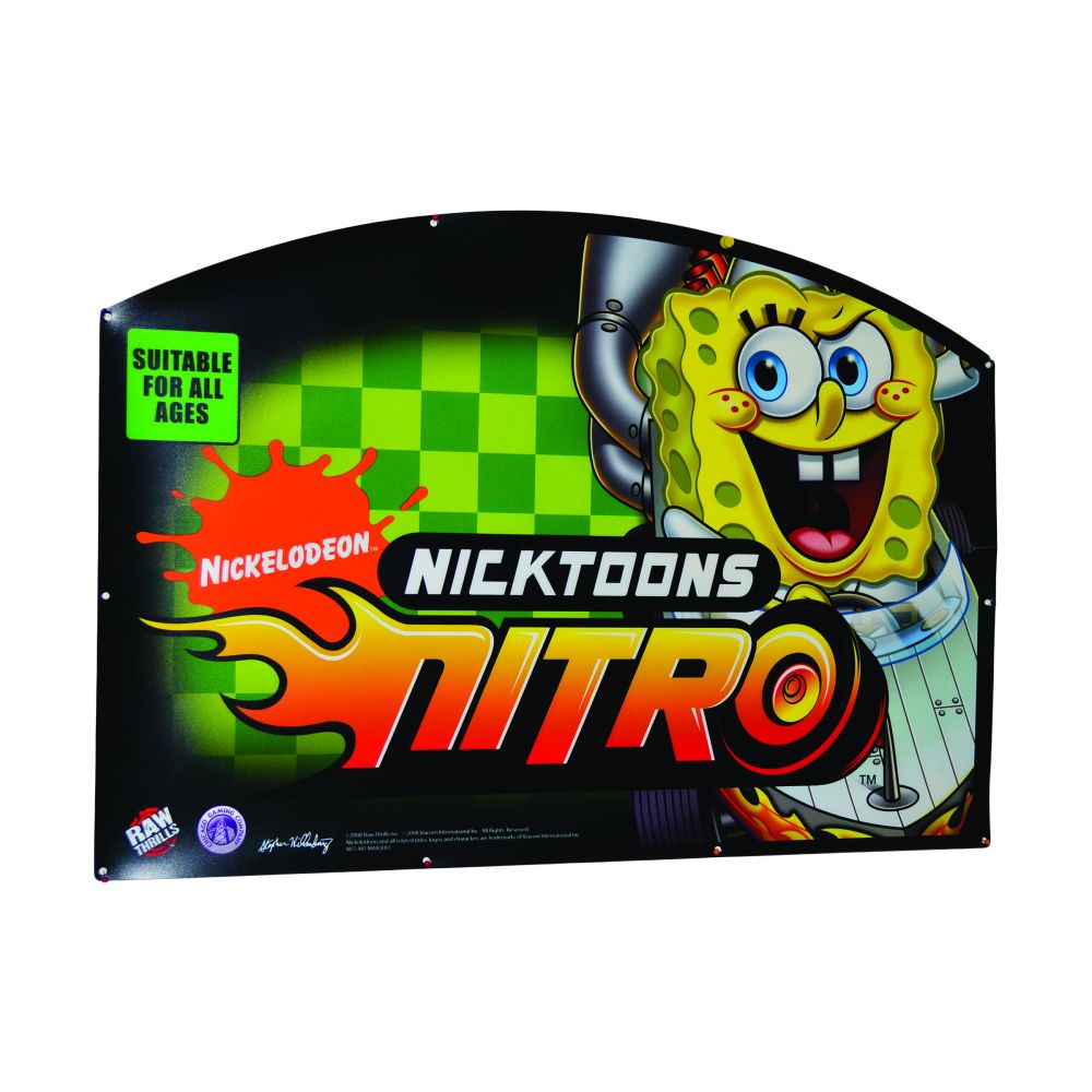 Nicktoons Nitro Marquee graphics