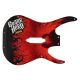 Raw Thrills Guitar Red Face Plate Plastic