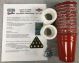10 Red Metal Cups Install Kit