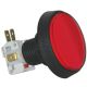 2 INCH ROUND RED ILLUMINATED PUSH BUTTON #161 LAMP .250 TERMINAL SWITCH