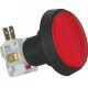 1-1/2 INCH ROUND RED ILLUMINATED PUSH BUTTON #161 LAMP .250 TERMINAL SWITCH