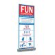 ENTRY/MIDWAY RETRACTABLE BANNER STAND