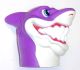 ICE Games Hammerhead Shark Head, Purple