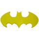 Raw Thrills Batman Yellow Marquee Logo Plastic