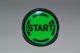 Raw Thrills Halo Green Round Start Button