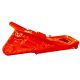 Raw Thrills Snocross Orange Right Side Sled Skirt Plastic