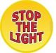Benchmark Explosive Stop The Light Button Decal
