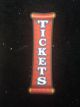 ICE Games Down The Clown Ticket Door Tickets Decal