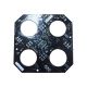 ICE Gold Fishin' 4 Hole 2 LED Sensor