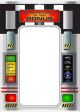 Chicago Gaming Galactix Side Glass With Decal