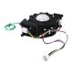 2-1/4 Inch Diameter White Trackball Assembly With Harness