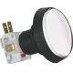 Medium Round White IPB, 14V #161 Lamp, .250 Microswitch