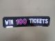 ICE Games Pink Panther Bonus 100 Tickets Decal