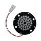 Raw Thrills Blue Super Puck LED with Black Face
