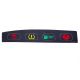 Raw Thrills DD Left Side Warning Light Lens Decal