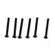 Sega Black Phillips Head Screw, M3X25