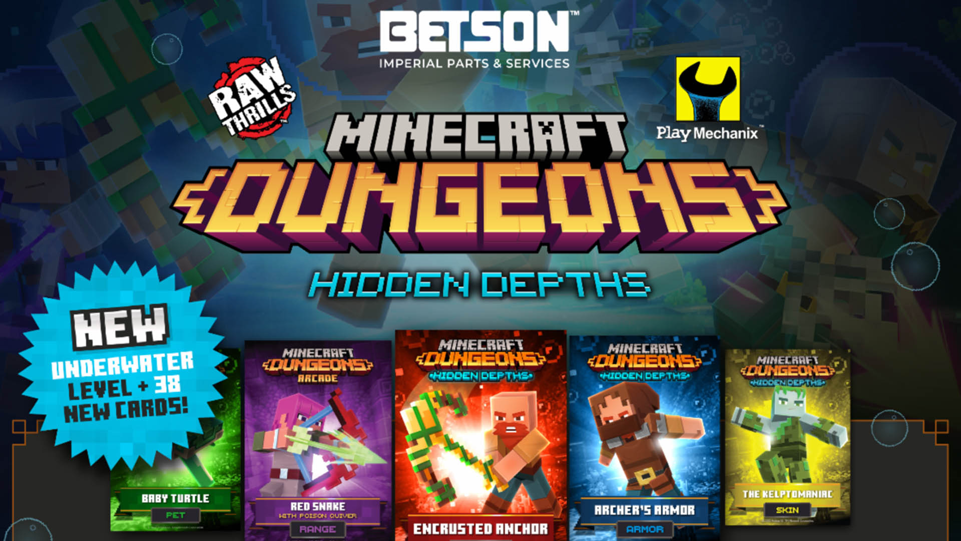 Minecraft Dungeons Arcade Series 2 Update